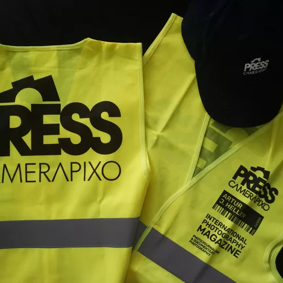 press vest with press cap