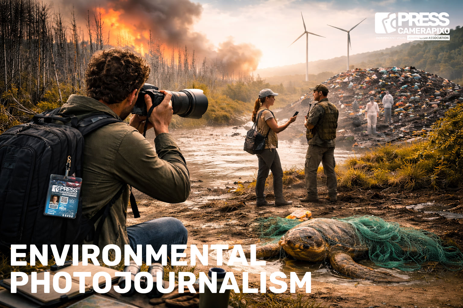 Environmental Journalism – What It Is, Why It Matters, and How Press ID Cards Can Support Photojournalists