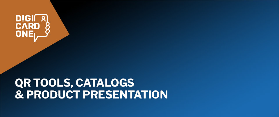 DigiCardOne - QR Tools, Catalogs & Product Presentation