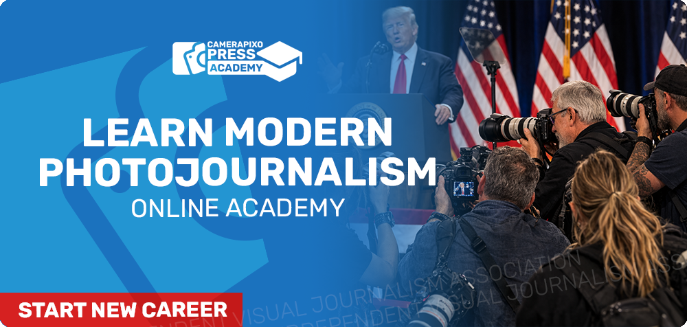 Learn Modern Photojournalism - Online Academy for Photographers, content creators, journalists, freelancers