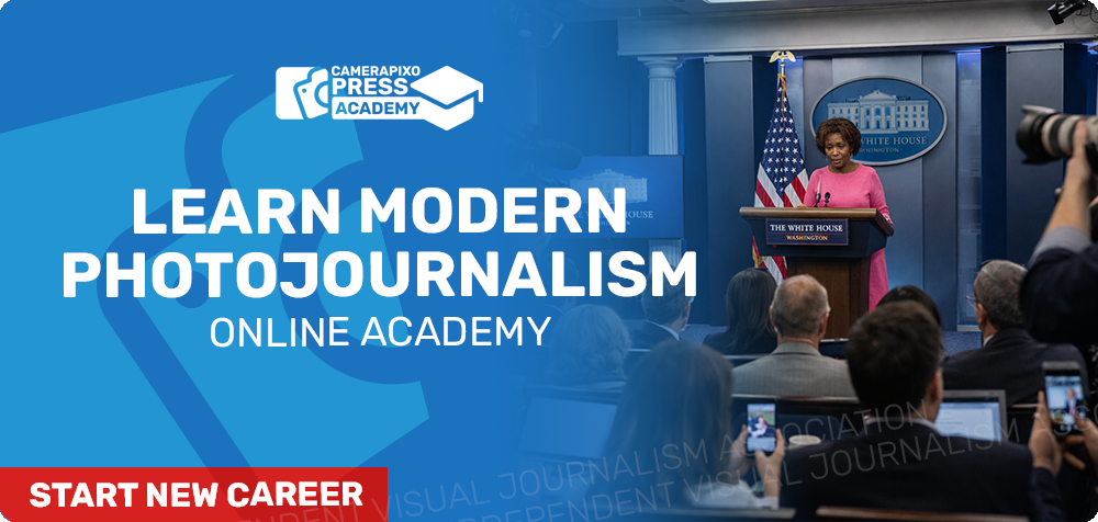 Learn Modern Photojournalism - Online Academy for Photographers, content creators, journalists, freelancers