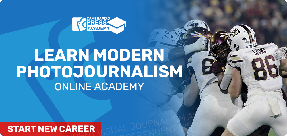 Learn Modern Photojournalism - Online Academy for Photographers, content creators, journalists, freelancers