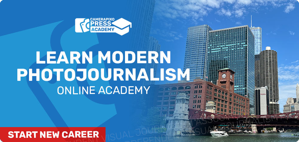 Learn Modern Photojournalism - Online Academy for Photographers, content creators, journalists, freelancers