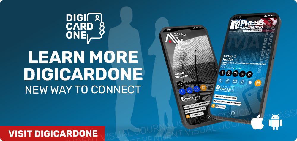 A new way to connect - modern digital bsuiness card for your business - DigiCardOne by Camerapixo Press - IVJA