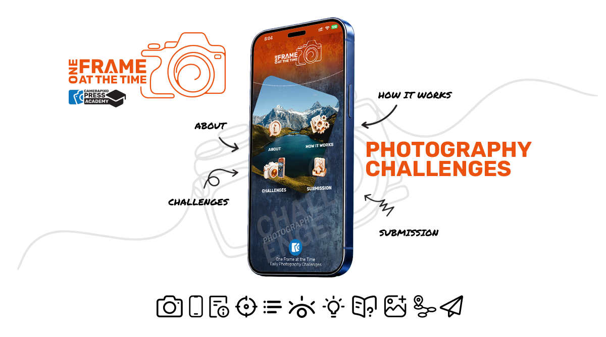 ONE FRAME AT THE TIME - Photography Challenges by Camerapixo Press