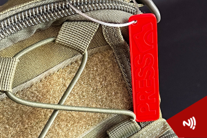 NFC Custom Programmed Travel Tag by Camerapixo Press
