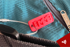 NFC Custom Programmed Travel Tag by Camerapixo Press