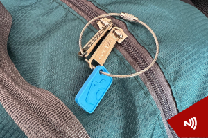 NFC Custom Programmed Travel Tag by Camerapixo Press