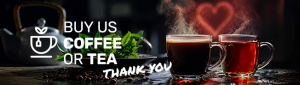 be kind and buy us coffee or tea